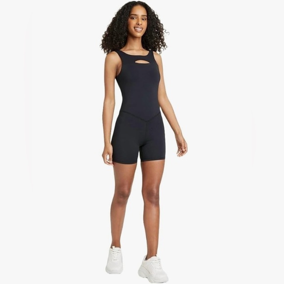JoyLab Pants - JoyLab Black Sleeveless Romper